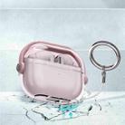 For Apple Beats Studio Buds / Buds+ Headphones Shape Clear Acrylic Headset Protective Case(Pink) - 3