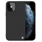 For iPhone 12 Pro Max NILLKIN Nylon Fiber PC+TPU Protective Case(Black) - 1