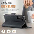 For Samsung Galaxy S21 5G AutSpace A11 Side Buckle MagSafe Magnetic RFID Phone Leather Case(Black) - 3
