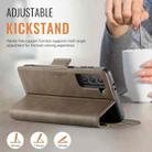 For Samsung Galaxy S21 5G AutSpace A11 Side Buckle MagSafe Magnetic RFID Phone Leather Case(Coffee) - 3