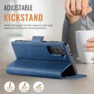 For Samsung Galaxy S21+ 5G AutSpace A11 Side Buckle MagSafe Magnetic RFID Phone Leather Case(Blue) - 3