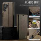 For Samsung Galaxy S25 Ultra 5G AutSpace A11 Side Buckle MagSafe Magnetic RFID Phone Leather Case(Coffee) - 2