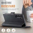 For Samsung Galaxy S23+ 5G AutSpace A11 Side Buckle MagSafe Magnetic RFID Phone Leather Case(Black) - 3