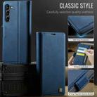 For Samsung Galaxy S23+ 5G AutSpace A11 Side Buckle MagSafe Magnetic RFID Phone Leather Case(Blue) - 2