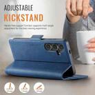 For Samsung Galaxy S24+ 5G AutSpace A11 Side Buckle MagSafe Magnetic RFID Phone Leather Case(Blue) - 3