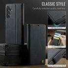 For Samsung Galaxy S24 FE 5G AutSpace A11 Side Buckle MagSafe Magnetic RFID Phone Leather Case(Black) - 2