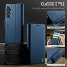 For Samsung Galaxy S25+ 5G AutSpace A11 Side Buckle MagSafe Magnetic RFID Phone Leather Case(Blue) - 2