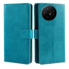 For TCL 50 XL Calf Texture Buckle Flip Leather Phone Case(Light Blue) - 1