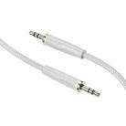 Borofone BL23 3.5mm Refinado AUX Audio Cable, Length:1m(Gray) - 1