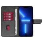 For Samsung Galaxy S25 Ultra 5G Calf Texture Buckle Flip Leather Phone Case(Black) - 3