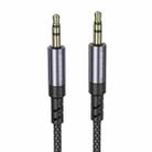 Borofone BL24 3.5mm Graceful AUX Audio Cable, Length:1m(Gray) - 1