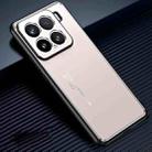 For Xiaomi 15 Frosted Metal Phone Case(Gold) - 1