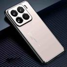 For Xiaomi 15 Pro Frosted Metal Phone Case(Gold) - 1