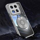 For Xiaomi 15 360 Holder MagSafe Acrylic Hybrid TPU Phone Case(Grey) - 1