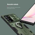 For Samsung Galaxy Note 20 Ultra NILLKIN Shockproof CamShield Armor Protective Case with Invisible Ring Holder(Green) - 3