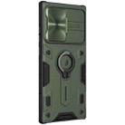 For Samsung Galaxy Note 20 Ultra NILLKIN Shockproof CamShield Armor Protective Case with Invisible Ring Holder(Green) - 5