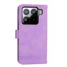 For Xiaomi 15 Dierfeng Dream Line TPU Hybrid PU Leather Phone Case(Purple) - 3