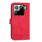 For Xiaomi 15 Dierfeng Dream Line TPU Hybrid PU Leather Phone Case(Red) - 3