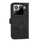 For Xiaomi 15 Dierfeng Dream Line TPU Hybrid PU Leather Phone Case(Black) - 3
