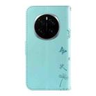 For Honor Magic7 Pro Dandelion Embossed Pattern Flip Leather Phone Case(Green) - 3