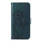 For Honor Magic7 Pro Dandelion Embossed Pattern Flip Leather Phone Case(Blue) - 2