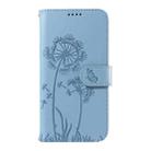 For Honor Magic7 Pro Dandelion Embossed Pattern Flip Leather Phone Case(Sky Blue) - 2