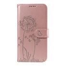 For Honor 300 Pro / 300 Ultra Dandelion Embossed Pattern Flip Leather Phone Case(Rose Gold) - 2