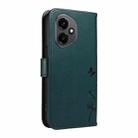 For Honor 400 Global 156.5mm Dandelion Embossed Pattern Flip Leather Phone Case(Blue) - 3