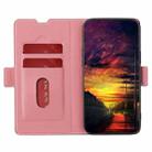 For Fujitsu Arrows We2 Plus Twill Texture Side Button Leather Phone Case(Pink) - 3