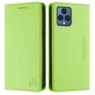 For T-Mobile Revvl 6 5G / 6X 5G RC01 Dual-Folded Magnetic Suction RFID Leather Phone Case(Grass Green) - 2