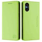 For Sony Xperia 5 V RC01 Dual-Folded Magnetic Suction RFID Leather Phone Case(Grass Green) - 2