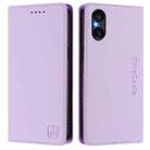 For Sony Xperia 5 VI 2024 RC01 Dual-Folded Magnetic Suction RFID Leather Phone Case(Light Purple) - 2