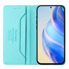 For ZTE Nubia S 5G A403ZT RC01 Dual-Folded Magnetic Suction RFID Leather Phone Case(Mint Green) - 3