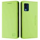 For BLU View Speed 5G B1550VL RC01 Dual-Folded Magnetic Suction RFID Leather Phone Case(Grass Green) - 2