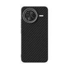 For Redmi K80 Pro ABEEL C Carbon Fiber Series 6D Micro Relief MagSafe Phone Case(Black) - 2