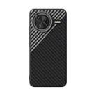 For Redmi K80 Pro ABEEL C Carbon Fiber Series 6D Micro Relief MagSafe Phone Case(Black Grey) - 2