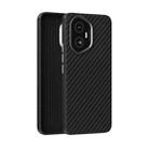 For Honor 300 ABEEL C Carbon Fiber Series 6D Micro Relief MagSafe Phone Case(Black) - 1