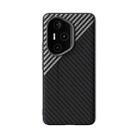 For Honor 300 Pro ABEEL C Carbon Fiber Series 6D Micro Relief MagSafe Phone Case(Black Grey) - 2