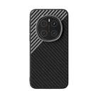 For Honor Magic7 ABEEL C Carbon Fiber Series 6D Micro Relief MagSafe Phone Case(Black Grey) - 2