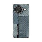 For Redmi K80 Pro Champion Edition ABEEL 6D Micro Relief MagSafe Magnetic Phone Case(Carbon Fiber Blue) - 2