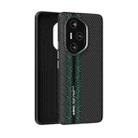 For Honor 300 Pro ABEEL 6D Micro Relief MagSafe Magnetic Phone Case(Green) - 1