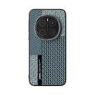 For Honor Magic7 ABEEL 6D Micro Relief MagSafe Magnetic Phone Case(Carbon Fiber Blue) - 2