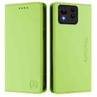 For ASUS Zenfone 11 Ultra RC01 Dual-Folded Magnetic Suction RFID Leather Phone Case(Grass Green) - 2