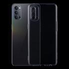 For OPPO Reno4 5G 0.75mm Ultra-thin Transparent TPU Soft Protective Case - 1