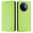 For vivo Y39 5G Global RC01 Dual-Folded Magnetic Suction RFID Leather Phone Case(Grass Green) - 2