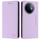 For vivo Y39 5G Global RC01 Dual-Folded Magnetic Suction RFID Leather Phone Case(Light Purple) - 2