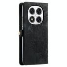 For Redmi Note 14 Pro 4G Skin Feel Totem Embossed Leather Phone Case(Black) - 3