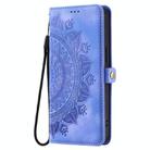 For Redmi Note 14 4G EU 164.84mm Skin Feel Totem Embossed Leather Phone Case(Purple) - 2