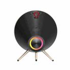 LP18 Creative Flying Saucer Portable Subwoofer Bluetooth Speaker with Tripod(Black) - 3