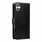 For Samsung Galaxy A07 5G Tree & Cat Embossed Pattern Flip Leather Phone Case(Black) - 3